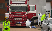 Chiếc xe tải chở 39 người Việt thiệt mạng được phát hiện ở Anh