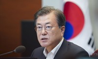 Tổng thống Hàn Quốc Moon Jae-in. (Ảnh: Reuters)