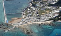 Căn cứ mới ở quận Nago, tỉnh Okinawa mà lực lượng không quân thuộc thủy quân lục chiến Mỹ tại Futenma sẽ chuyển đến. (Ảnh: Reuters)