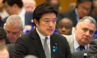 Thứ trưởng Quốc phòng Nhật Yasuhide Nakayama. (Ảnh: Reuters)