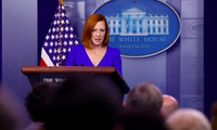 Thư ký báo chí Nhà Trắng Jen Psaki. (Ảnh: Reuters)