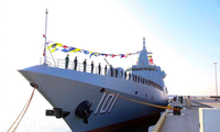 Tàu Nanchang là tàu khu trục Type 055 đầu tiên được đưa vào biên chế năm 2020