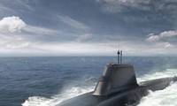 Phác hoạ hình ảnh tàu ngầm hạt nhân HMS Dreadnought của Hải quân Anh. (Ảnh: Royal Navy)