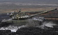 Xe tăng T-72B3 của quân đội Nga. (Ảnh: Reuters)