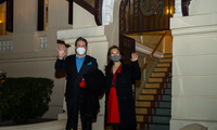 Tân Đại sứ Mỹ Marc Knapper và phu nhân đến Hà Nội từ đêm 27/1. (Ảnh: US Embassy)