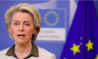 Chủ tịch Uỷ ban châu Âu Ursula von der Leyen khẳng định EU muốn Ukraine tham gia khối. (Ảnh: CNN)