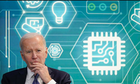 Tổng thống Mỹ Joe Biden vừa ký sắc lệnh về việc phát hành tiền điện tử. (Ảnh: AP)
