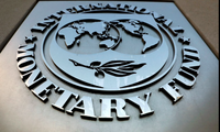 Logo của IMF. (Ảnh: Reuters)
