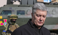 Cựu tổng thống Ukraine Petro Poroshenko. (Ảnh: Shutterstock)