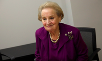 Cựu ngoại trưởng Mỹ Madeleine Albright. (Ảnh: Reuters)