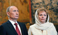 Tổng thống Nga Vladimir Putin và Phu nhân Lyudmila Putina hồi chưa ly dị