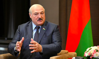 Tổng thống Belarus Alexander Lukashenko. (Ảnh: Reuters)