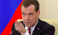 Phó Chủ tịch Hội đồng an ninh Nga Dmitry Medvedev. (Ảnh: Tass)