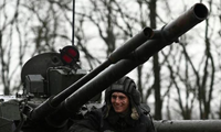 Binh lính Nga tham gia chương trình tập trận Rostov