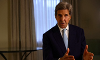 Đặc phái viên khí hậu Mỹ John Kerry. (Ảnh: Reuters)