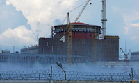 Nhà máy điện hạt nhân Zaporizhzhia. (Ảnh: Reuters)