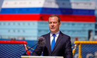Phó Chủ tịch Hội đồng An ninh Nga Dmitry Medvedev. (Ảnh: Reuters)