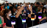 Các sản phẩm iPhone 14 trong sự kiện ra mắt ngày 7/9. (Ảnh: Reuters)