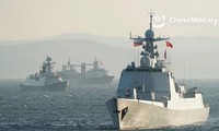 Tàu chiến của Nga và Trung Quốc tham gia một cuộc tập trận chung năm 2021