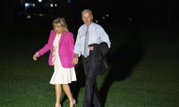 Tổng thống Mỹ Joe Biden và Phu nhân. (Ảnh: AP)
