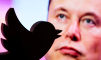 Tỷ phú Elon Musk và logo chú chim của Twitter
