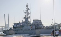 Tàu quét mìn Anatoly Shlemov của Hải quân Nga. (Ảnh: Tass)