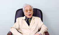 Nguyên Phó Chủ tịch nước Nguyễn Thị Bình năm nay 95 tuổi