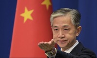 Phát ngôn viên Bộ Ngoại giao Trung Quốc Uông Văn Bân. (Ảnh: Global Times)