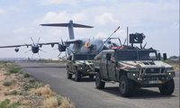 Máy bay và xe quân sự Tây Ban Nha sơ tán công dân khỏi Sudan