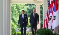 Tổng thống Mỹ Joe Biden và Tổng thống Hàn Quốc Yoon Suk Yeol tại Nhà Trắng