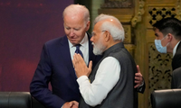 Tổng thống Mỹ Joe Biden và Thủ tướng Ấn Độ Narendra Modi