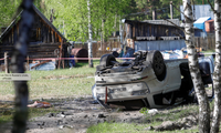 Cháy rừng lan đến kho thuốc súng, cả ngôi làng Nga phải sơ tán