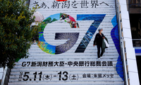 Thượng đỉnh G7 diễn ra tại Nhật Bản từ ngày 19-21/5