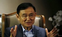 Cựu Thủ tướng Thái Lan Thaksin Shinawatra trong cuộc trả lời phỏng vấn năm 2016