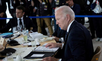 Tổng thống Mỹ Joe Biden tại thượng đỉnh G7 ở Nhật Bản. (Ảnh: Reuters)