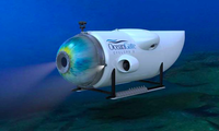 Một tàu ngầm nhỏ của Oceangate chuyên đưa du khách xuống ngắm cảnh dưới đáy biển. (Ảnh: Mirror)