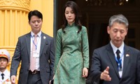 Đệ nhất Phu nhân Hàn Quốc diện áo dài trong chuyến thăm Việt Nam