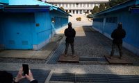 Triều Tiên vẫn không phản hồi liên lạc của Mỹ về tình trạng của binh nhì Travis King sau khi vượt biên. (Ảnh: Reuters)
