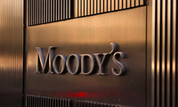 Logo của hãng xếp hạng tín dụng Moody's. (Ảnh: Reuters)