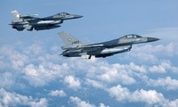 Những chiếc tiêm kích F-16 của Không quân Hà Lan. (Ảnh: Reuters)