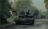 Binh lính Ukraine di chuyển ở Zaporizhzhia hồi tháng 6. (Ảnh: Washington Post)