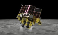 Tàu thăm dò Mặt trăng Moon Sniper của Nhật Bản. (Ảnh: Jaxa)