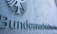 Logo của cơ quan tình báo nước ngoài BND của Đức. (Ảnh: dpa)
