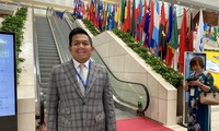 Ông Mohd Shahar Bin Abdullah, Trưởng đoàn nghị sĩ trẻ Malaysia dự Hội nghị Nghị sĩ trẻ toàn cầu lần thứ 9 tại Hà Nội. (Ảnh: Thu Loan)