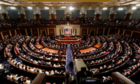 Hạ viện Mỹ vẫn chưa tìm được quan điểm chung để tránh nguy cơ chính phủ phải đóng cửa. (Ảnh: AP)