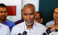 Ông Mohamed Muizzu trở thành tổng thống đắc cử Maldives. (Ảnh: Reuters)