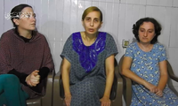 Ba người phụ nữ trong video được Hamas đăng tải