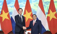 Toàn cảnh lễ đón Thủ tướng Hà Lan thăm chính thức Việt Nam