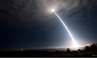 Một tên lửa Minuteman III của Mỹ được phóng thử năm 2017. (Ảnh: Reuters)