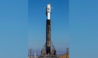 Vệ tinh do thám đầu tiên của Hàn Quốc sẽ được đưa lên quỹ đạo bằng tên lửa Falcon 9 của hãng SpaceX. (Ảnh: SpaceX)